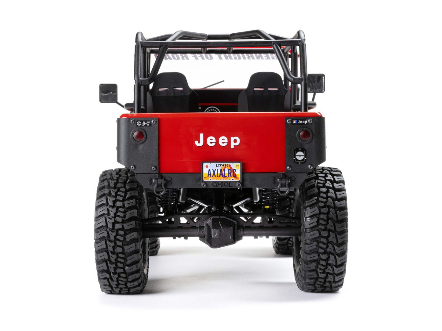 1/10 SCX10 III Jeep CJ-7 4WD RTR Red
