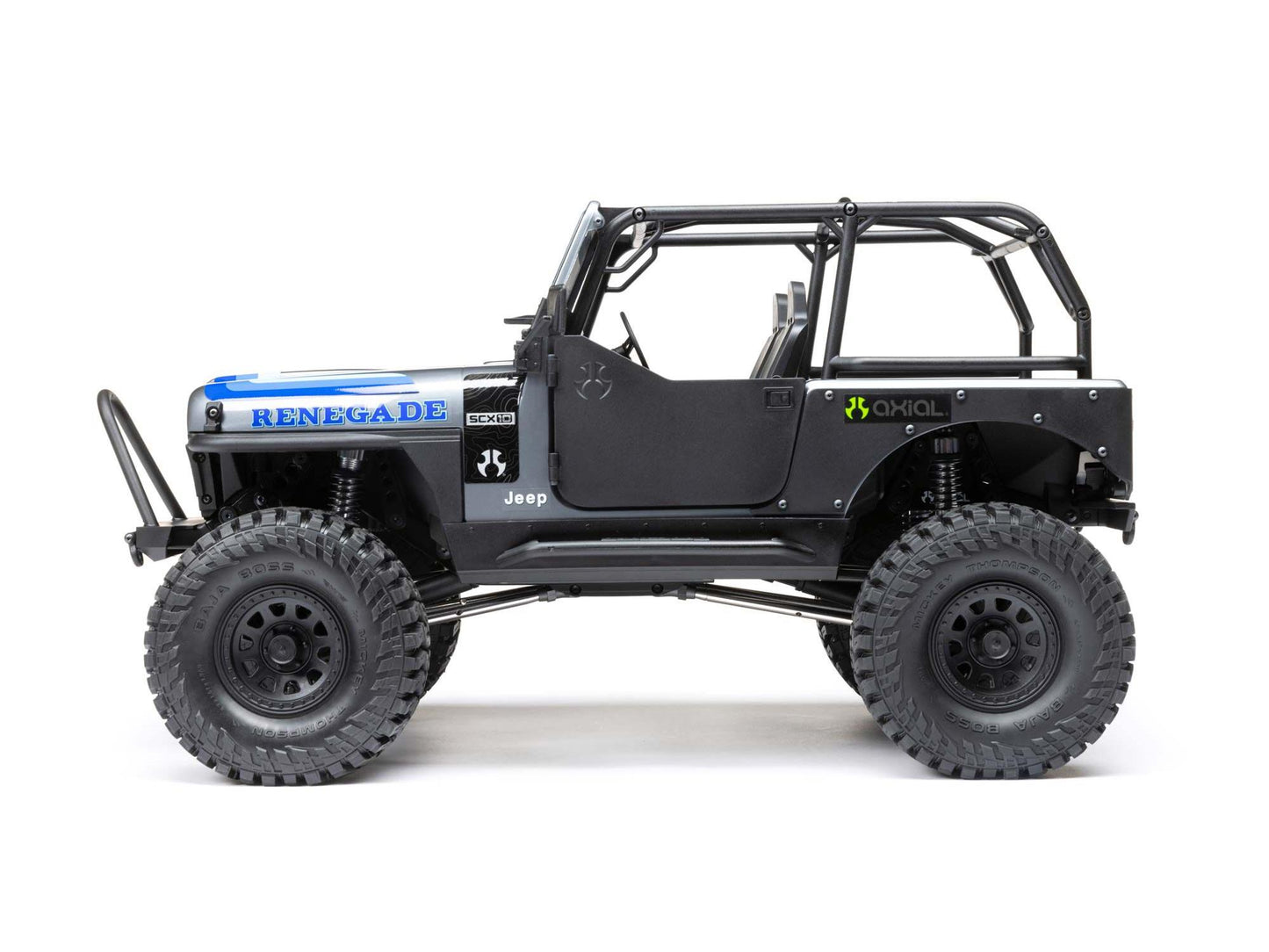 1/10 SCX10 III Jeep CJ-7 4WD RTR Grey