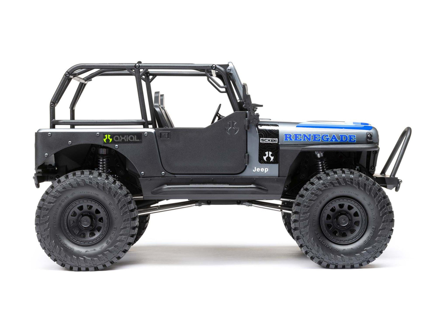1/10 SCX10 III Jeep CJ-7 4WD RTR Grey