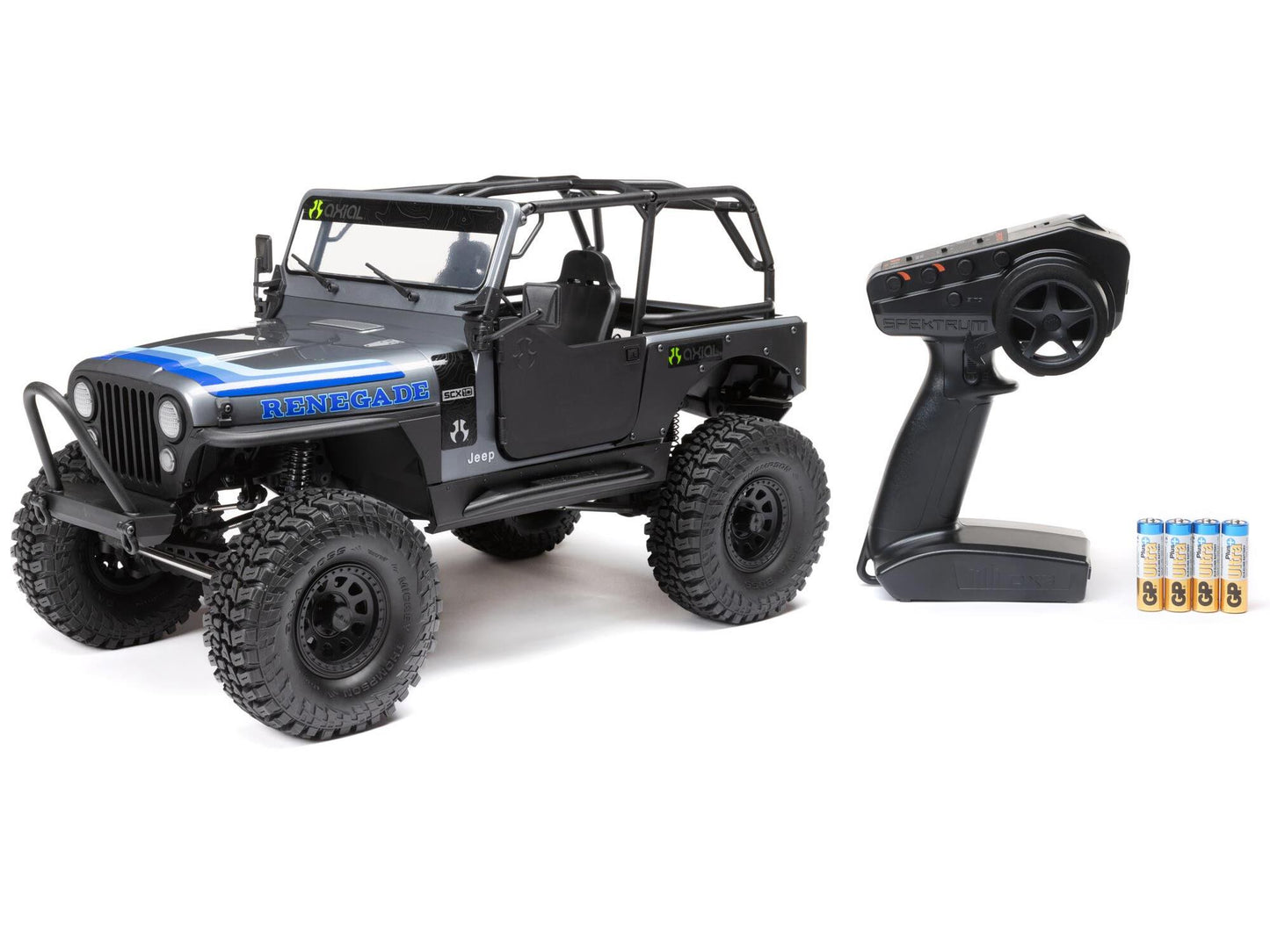 1/10 SCX10 III Jeep CJ-7 4WD RTR Grey