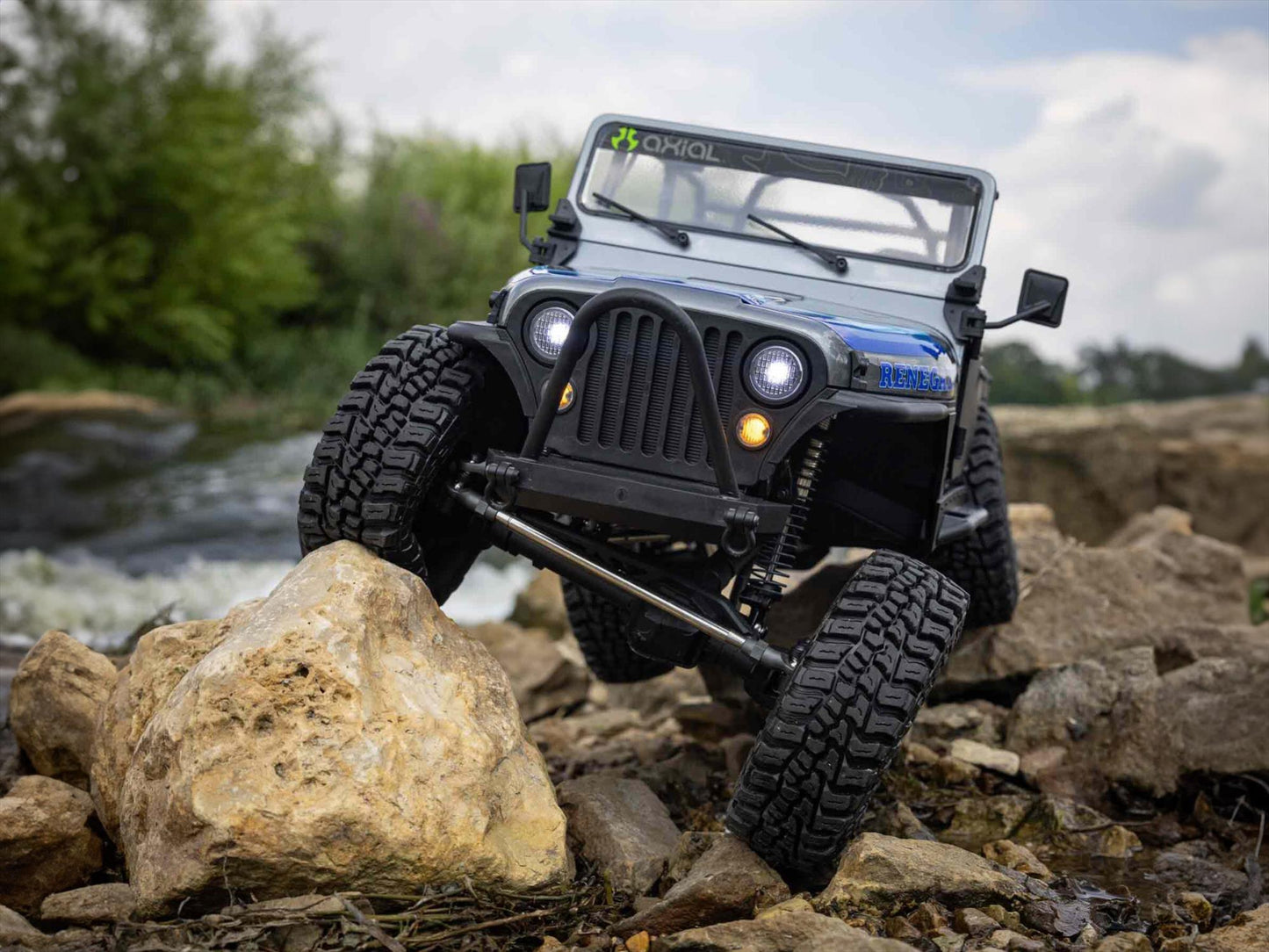 1/10 SCX10 III Jeep CJ-7 4WD RTR Grey