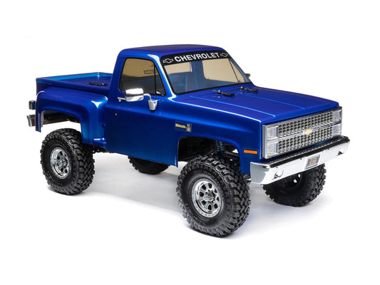 1/10 SCX10 III Base Camp 1982 Chevy K10 4WD RTR Blue
