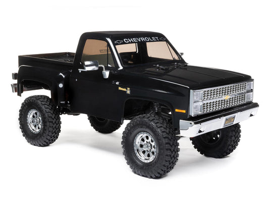 1/10 SCX10 III Base Camp 1982 Chevy K10 4WD RTR Black