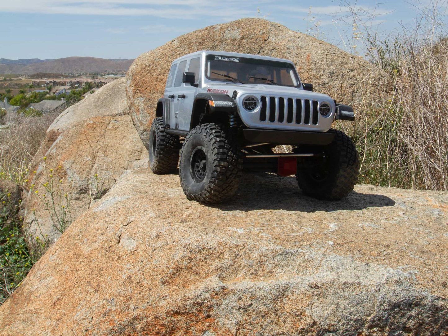 1/6 SCX6 Jeep JLU Wrangler 4WD Rock Crawler RTR Silver