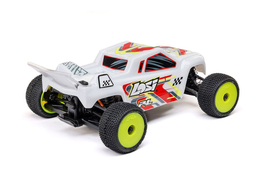 1/28 Micro-T 2WD Stadium Truck RTR White