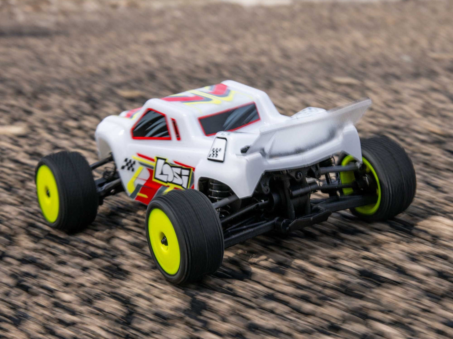 1/28 Micro-T 2WD Stadium Truck RTR White
