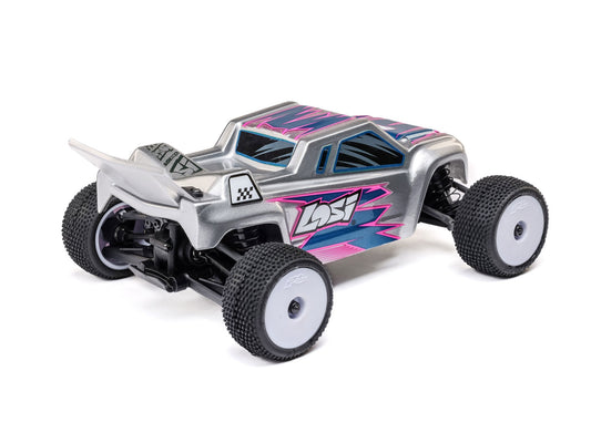 1/28 Micro-T 2WD Stadium Truck RTR Silver
