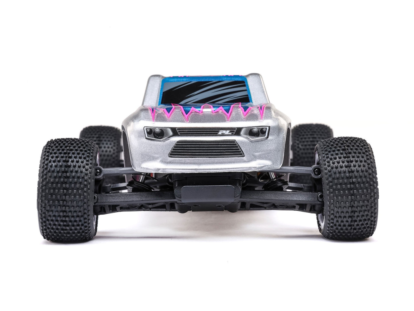 1/28 Micro-T 2WD Stadium Truck RTR Silver