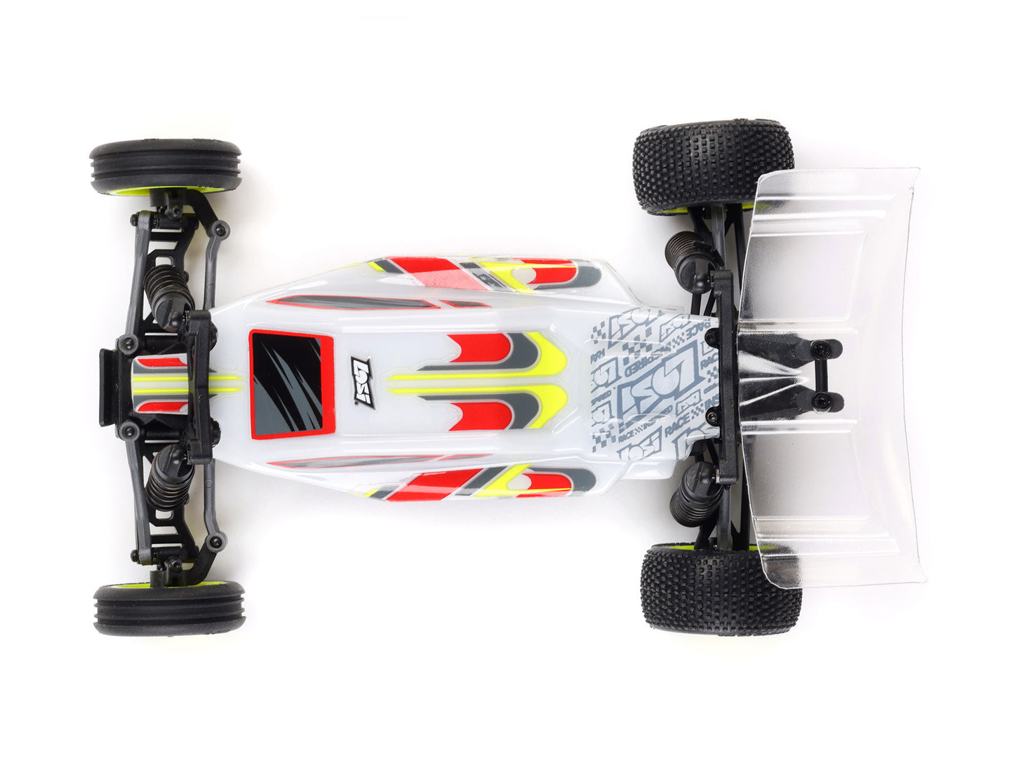1/24 Micro-B 2WD Buggy RTR White