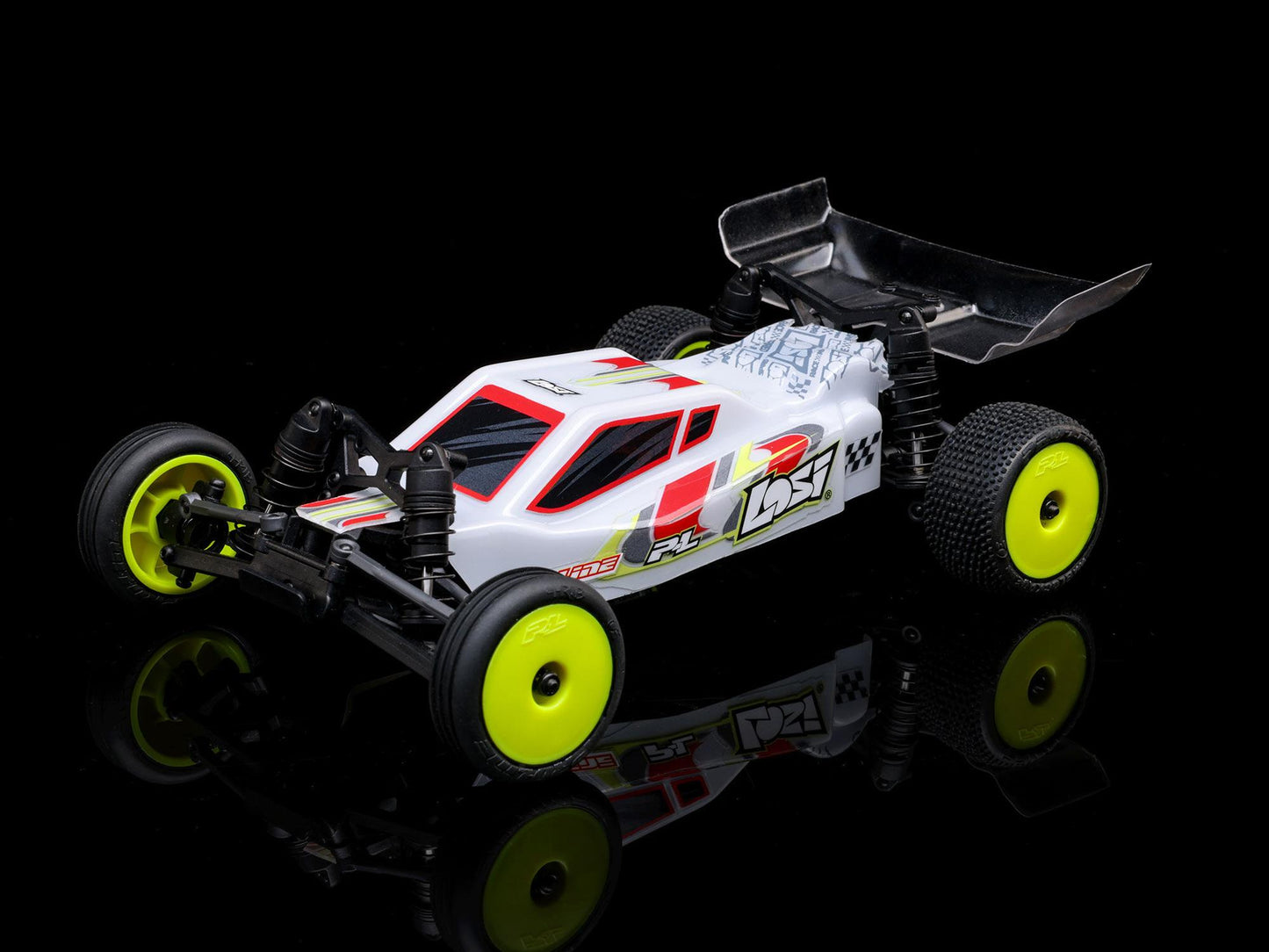 1/24 Micro-B 2WD Buggy RTR White