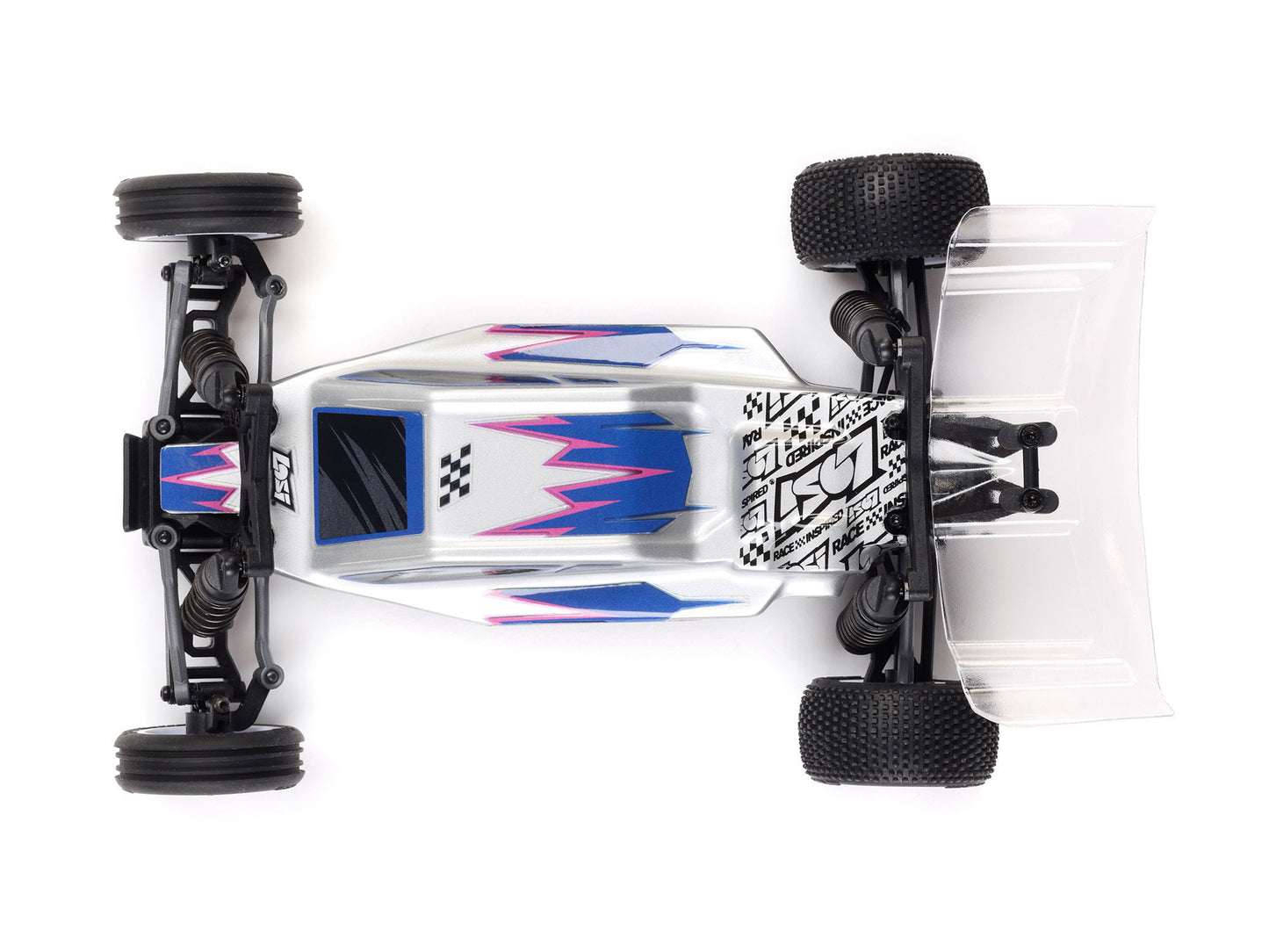 1/24 Micro-B 2WD Buggy RTR Silver