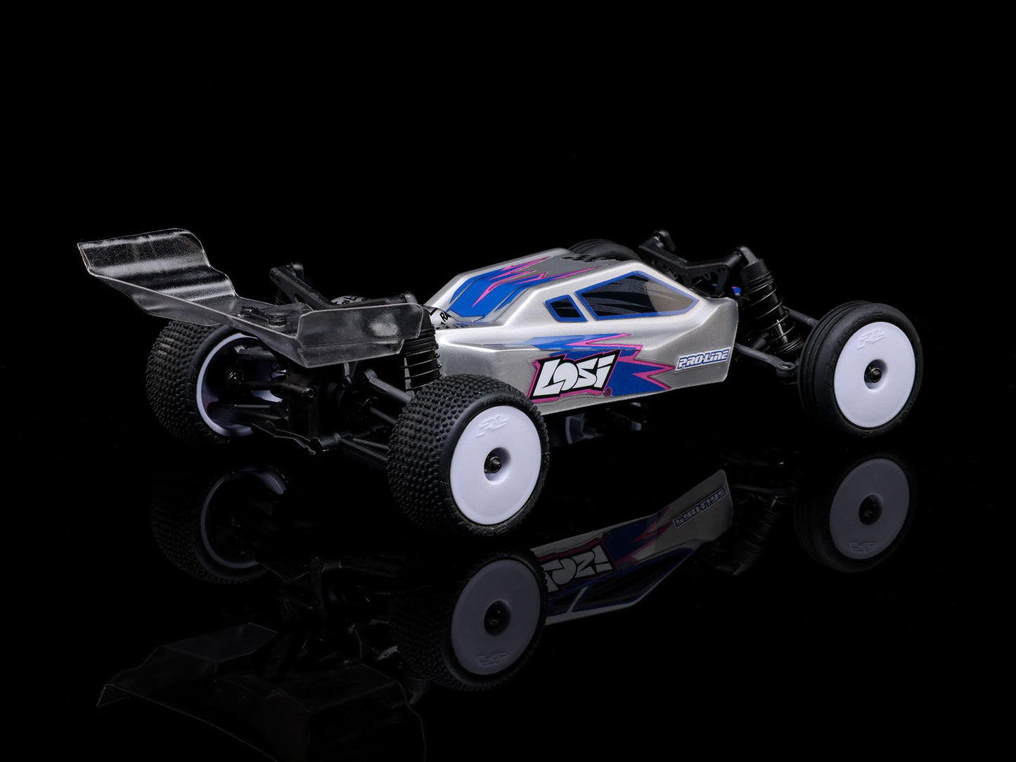 1/24 Micro-B 2WD Buggy RTR Silver