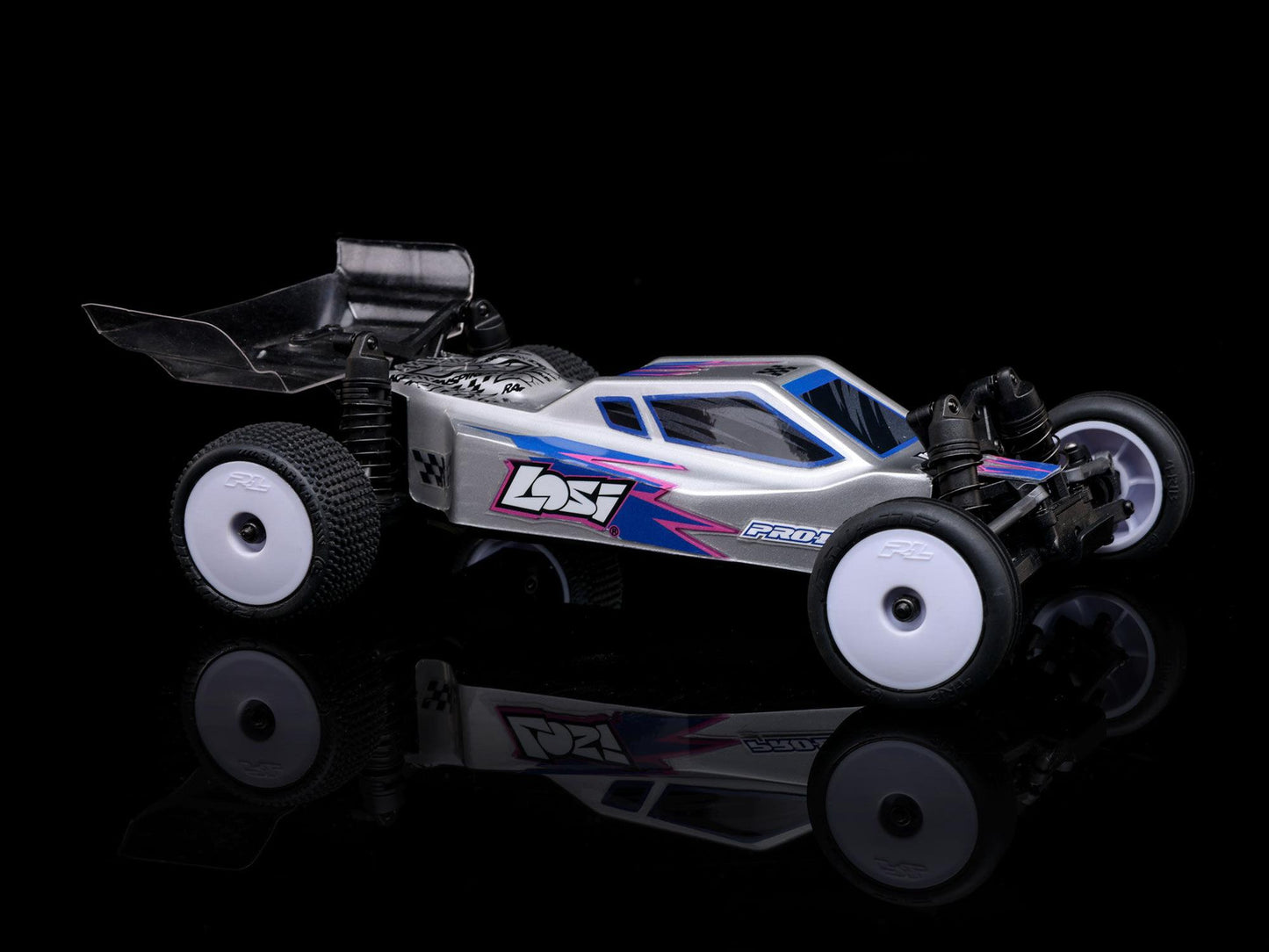 1/24 Micro-B 2WD Buggy RTR Silver