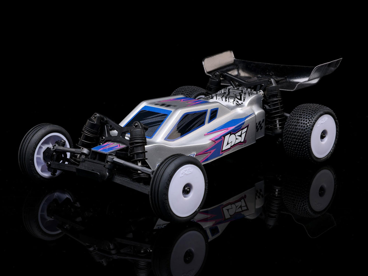 1/24 Micro-B 2WD Buggy RTR Silver