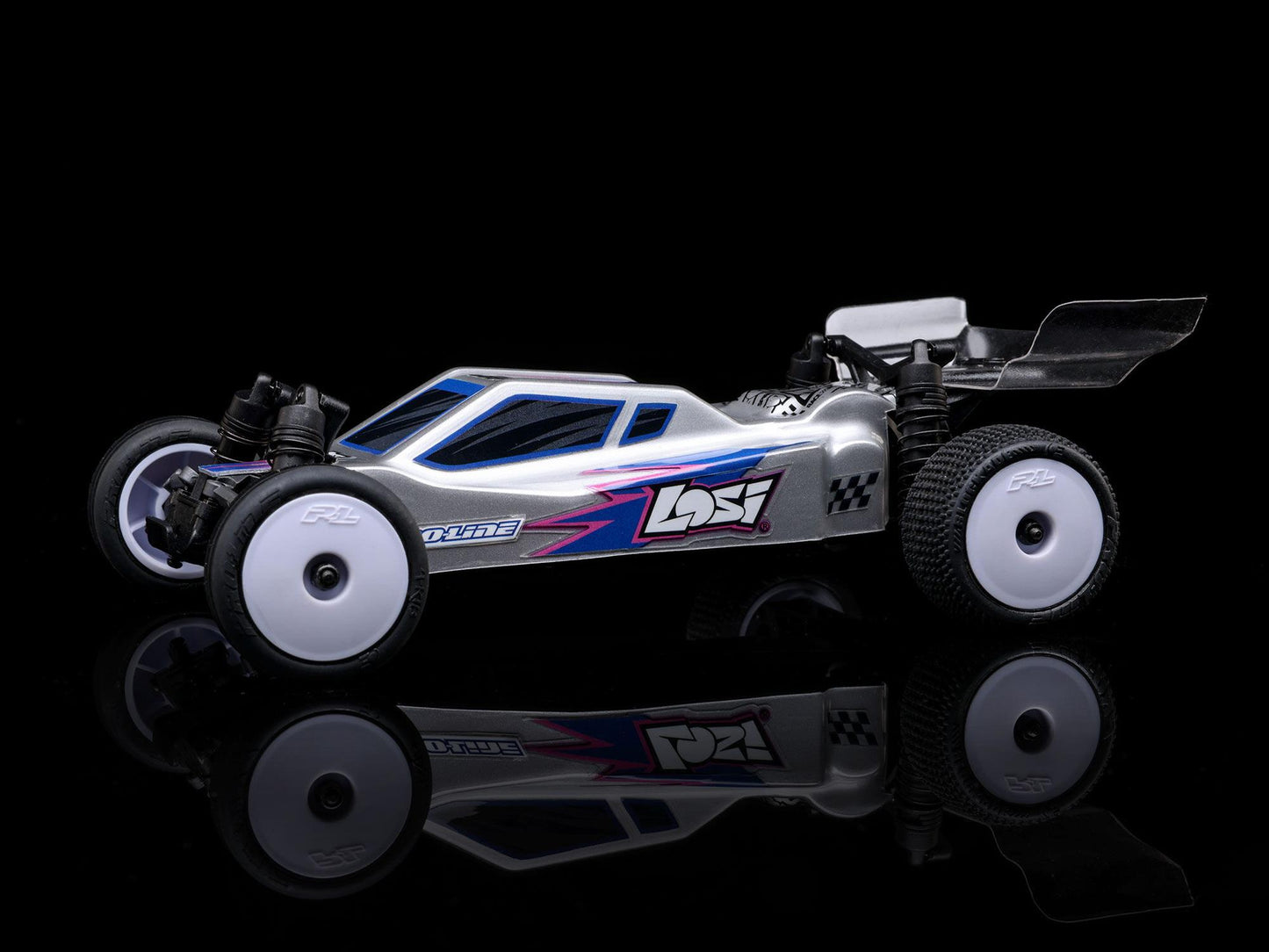 1/24 Micro-B 2WD Buggy RTR Silver