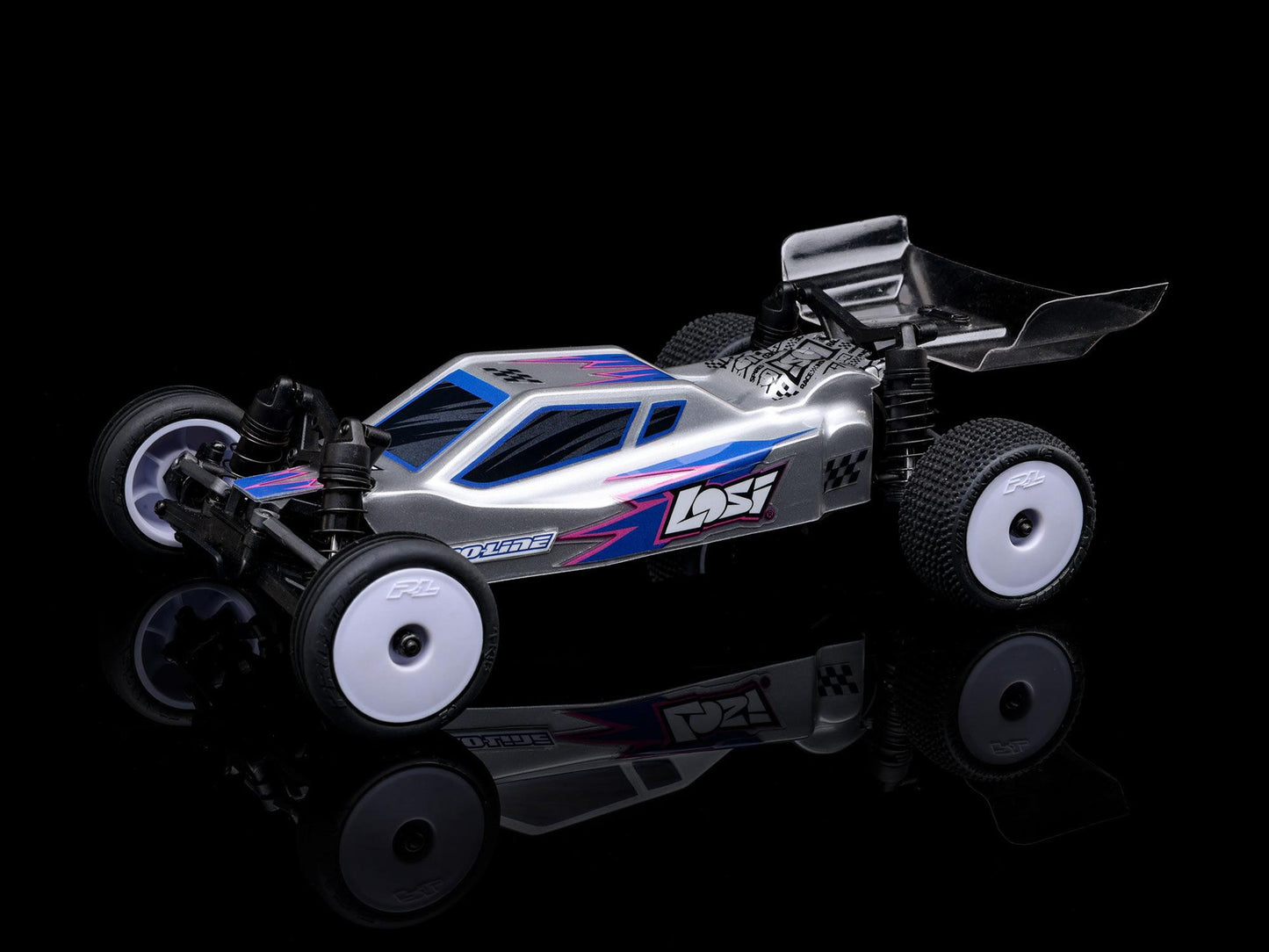 1/24 Micro-B 2WD Buggy RTR Silver