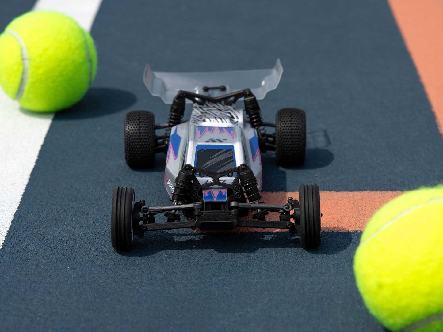 1/24 Micro-B 2WD Buggy RTR Silver