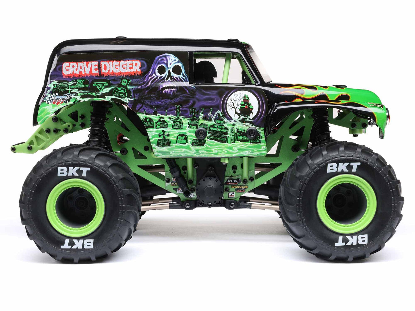 1/18 Mini LMT 4WD Brushed Monster Truck RTR Grave Digger