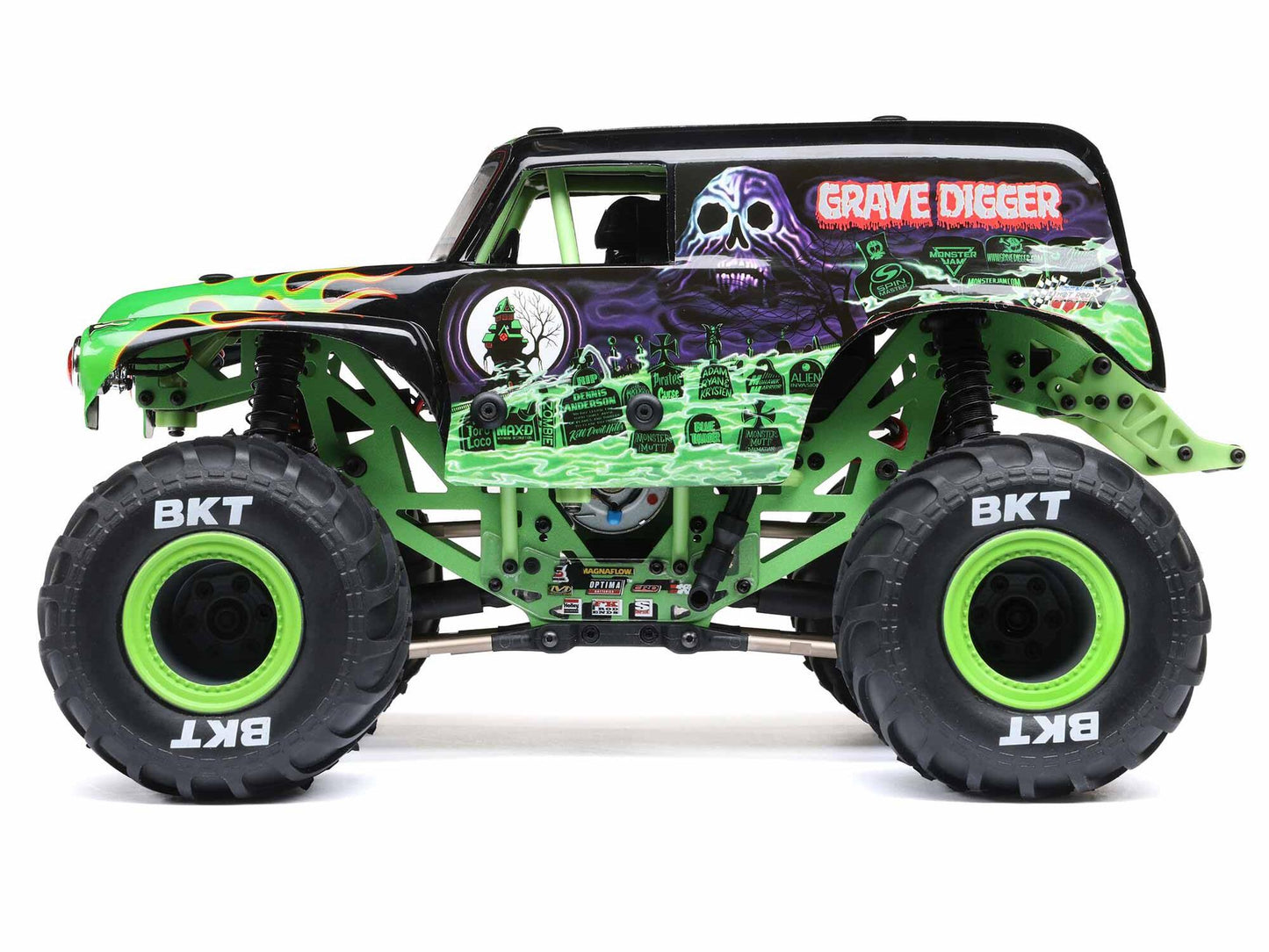 1/18 Mini LMT 4WD Brushed Monster Truck RTR Grave Digger