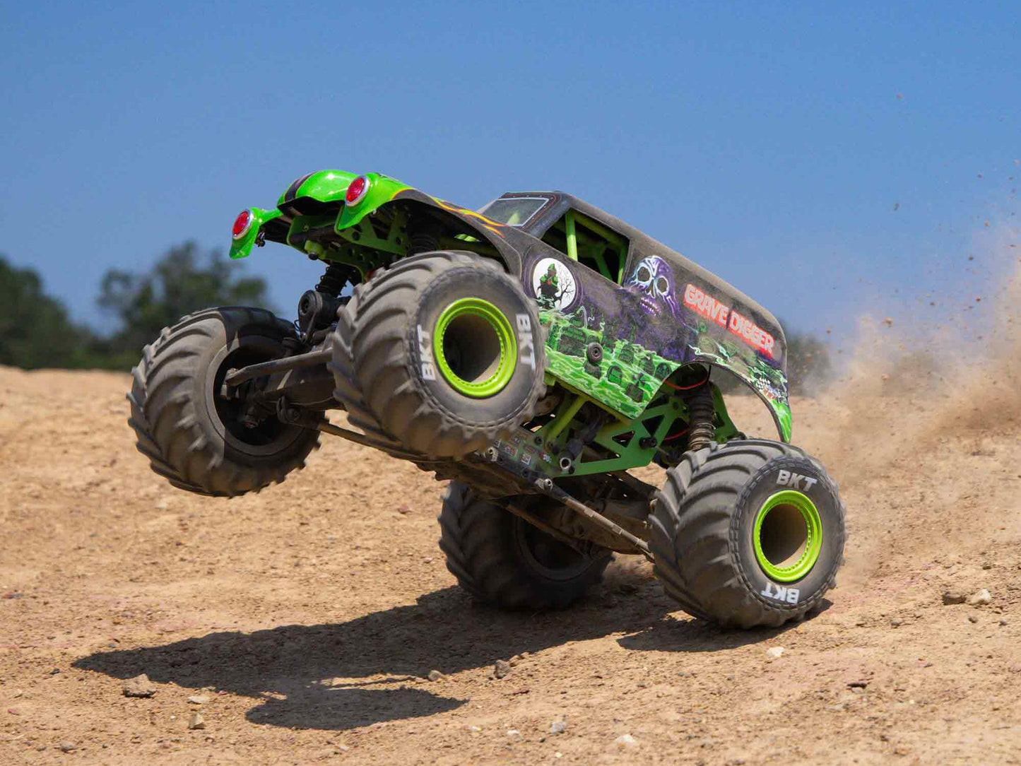 1/18 Mini LMT 4WD Brushed Monster Truck RTR Grave Digger