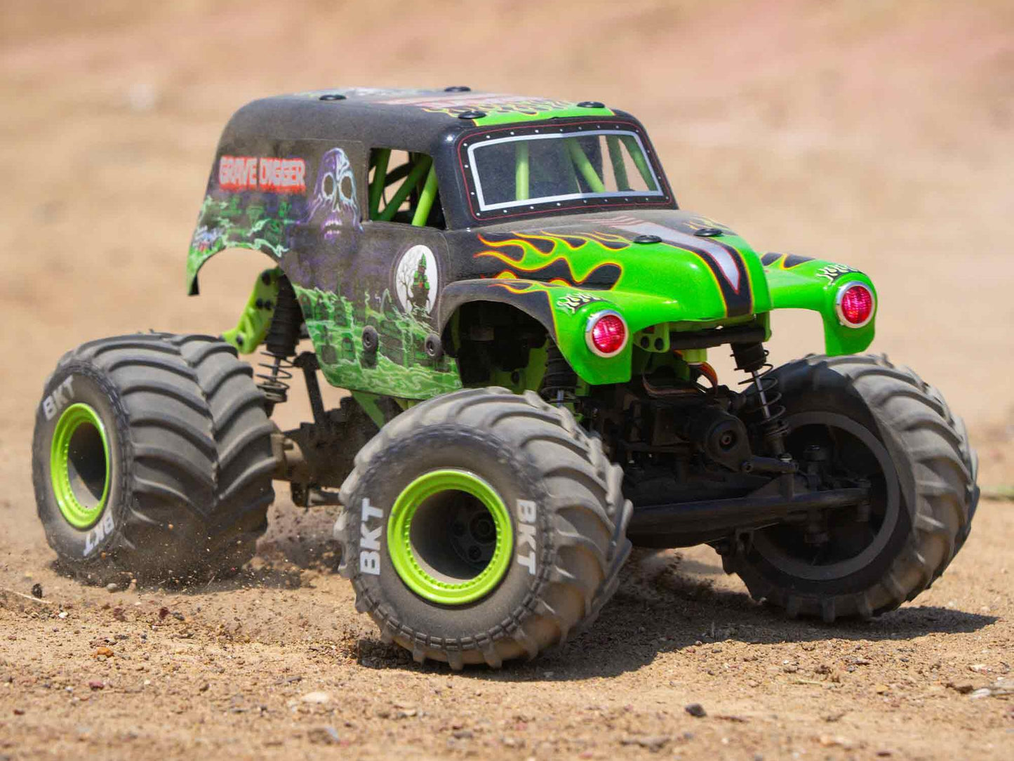1/18 Mini LMT 4WD Brushed Monster Truck RTR Grave Digger