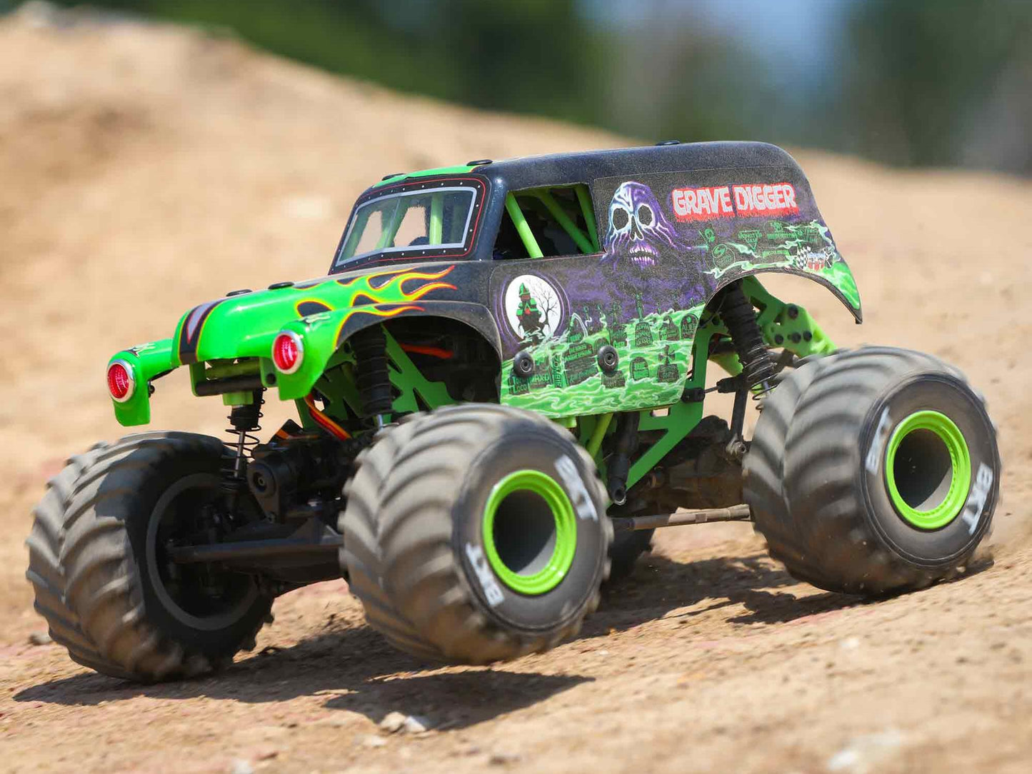 1/18 Mini LMT 4WD Brushed Monster Truck RTR Grave Digger