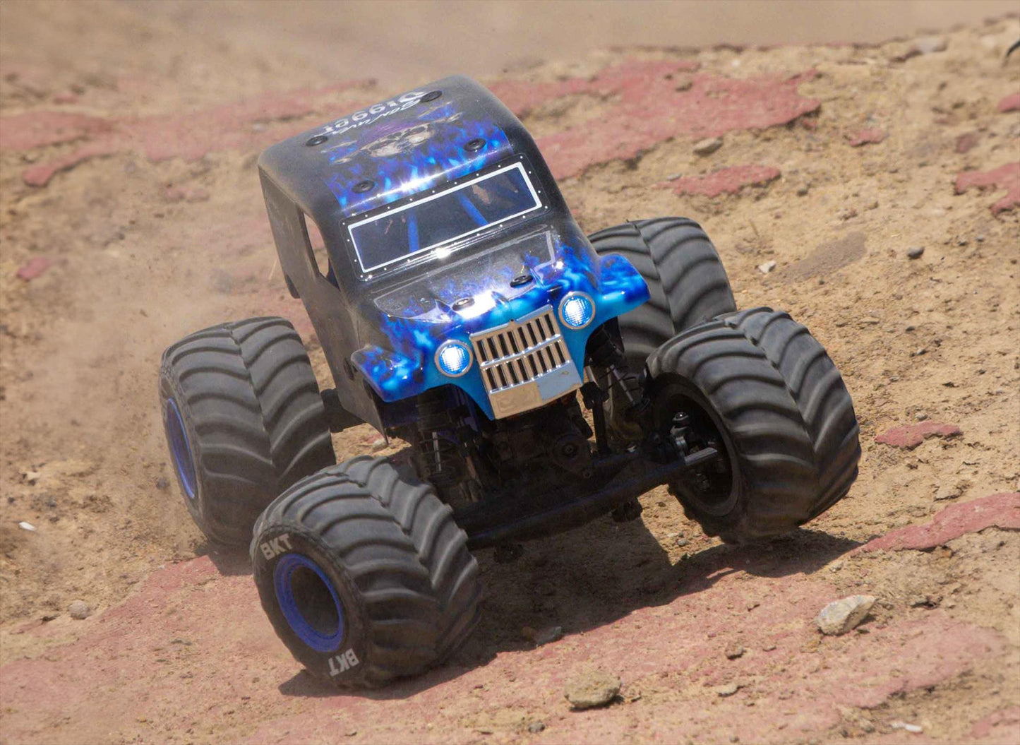 1/18 Mini LMT 4WD Brushed Monster Truck RTR Son-uva Digger