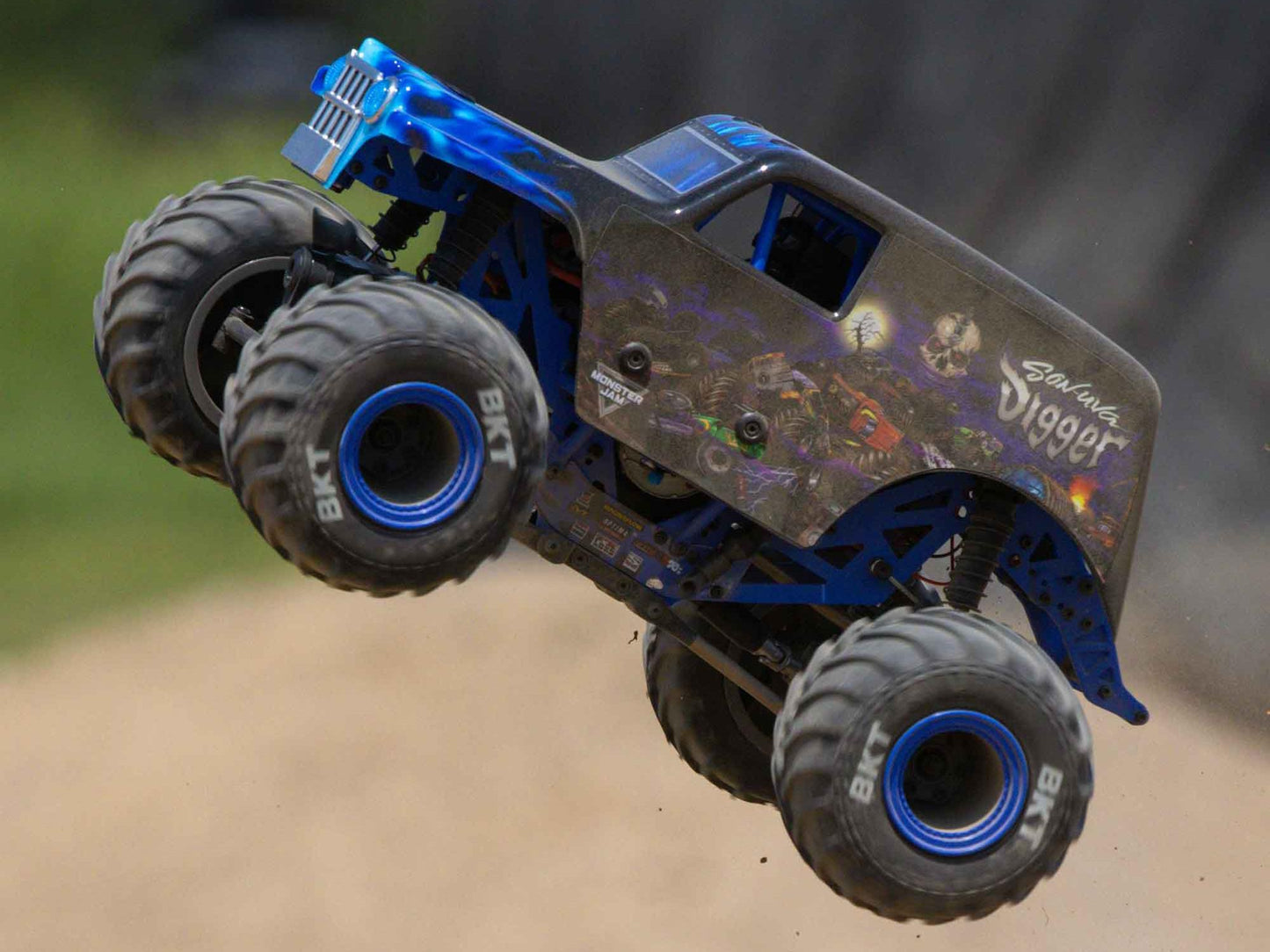 1/18 Mini LMT 4WD Brushed Monster Truck RTR Son-uva Digger