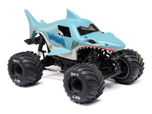 1/18 Mini LMT Megalodon 2S 4X4 Monster Truck RTR