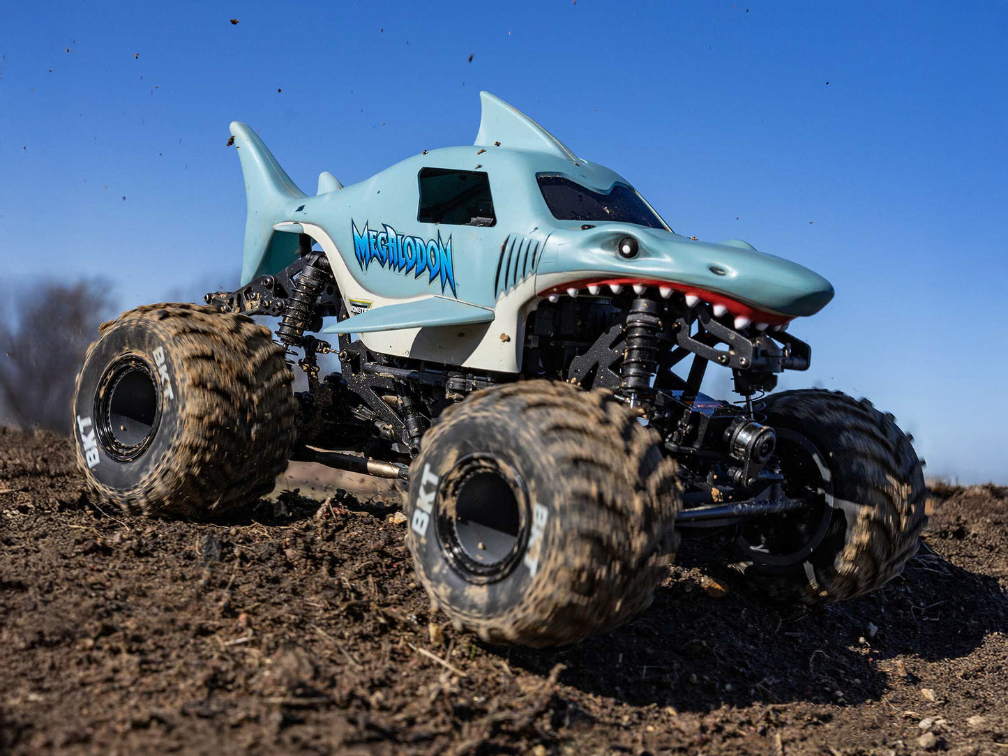 1/18 Mini LMT Megalodon 2S 4X4 Monster Truck RTR