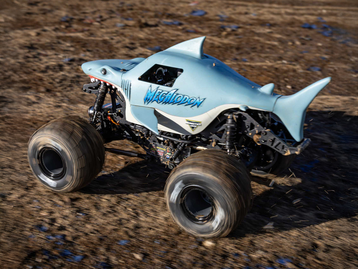 1/18 Mini LMT Megalodon 2S 4X4 Monster Truck RTR