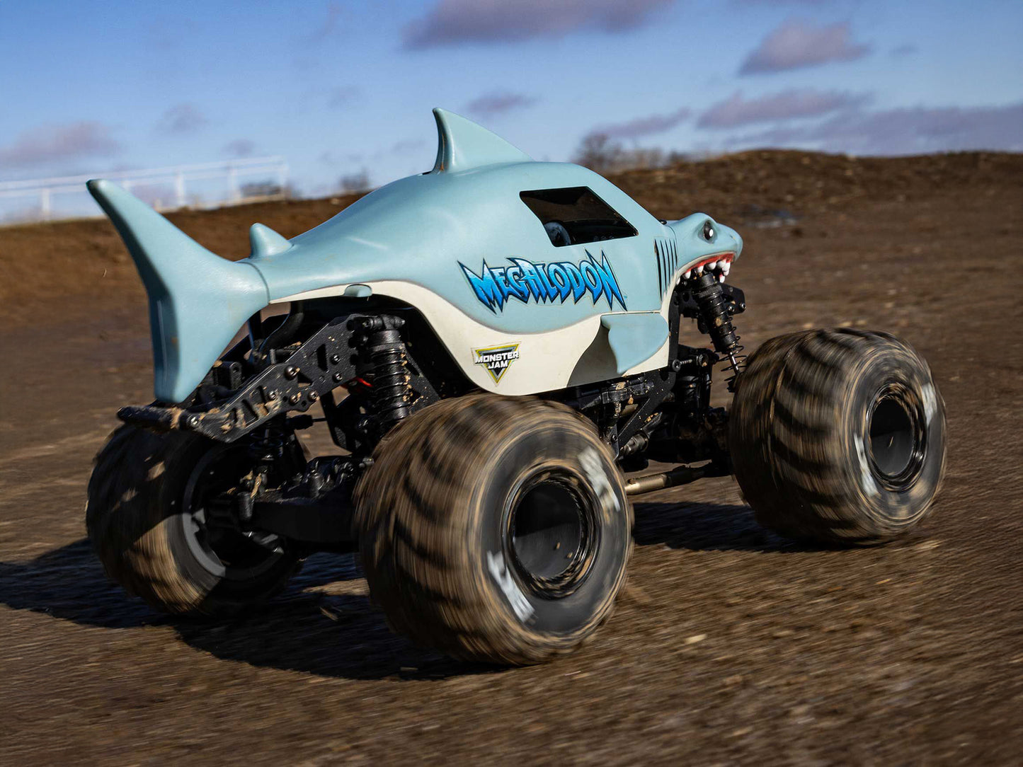 1/18 Mini LMT Megalodon 2S 4X4 Monster Truck RTR