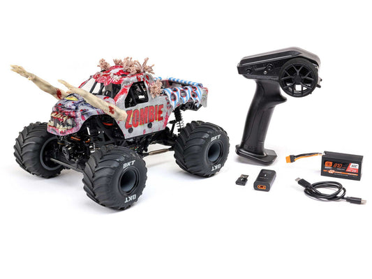 1/18 Mini LMT Zombie 2S 4X4 RTR Brushed Monster Truck (Batte