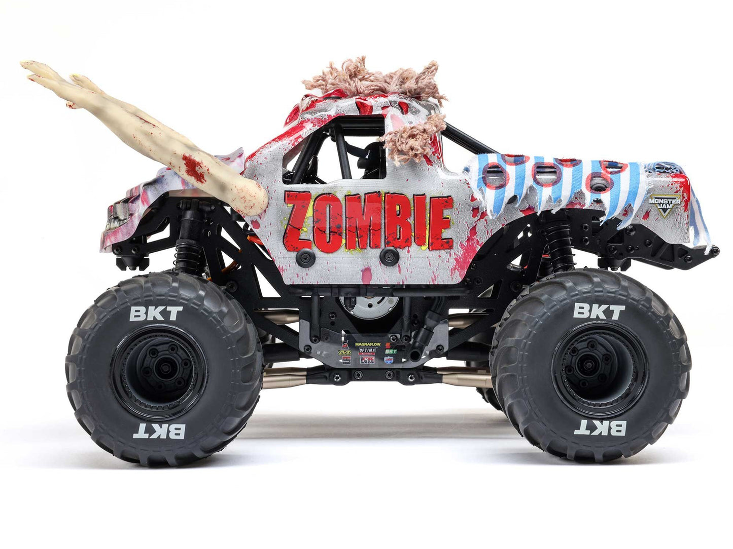 1/18 Mini LMT Zombie 2S 4X4 RTR Brushed Monster Truck (Batte