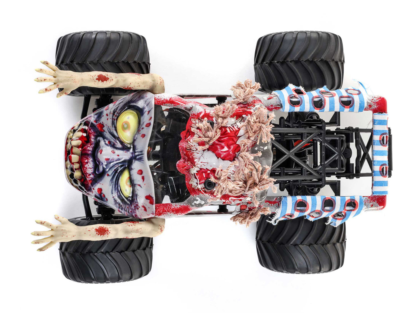 1/18 Mini LMT Zombie 2S 4X4 RTR Brushed Monster Truck (Batte