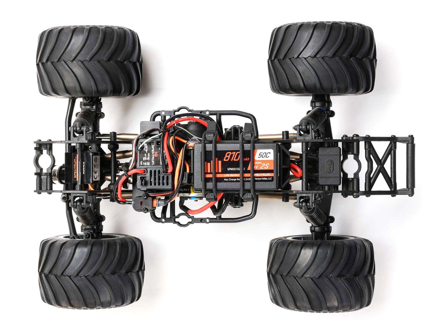 1/18 Mini LMT Zombie 2S 4X4 RTR Brushed Monster Truck (Batte