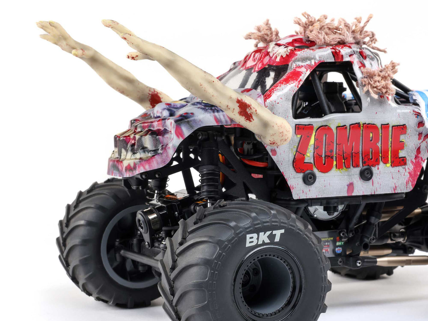 1/18 Mini LMT Zombie 2S 4X4 RTR Brushed Monster Truck (Batte
