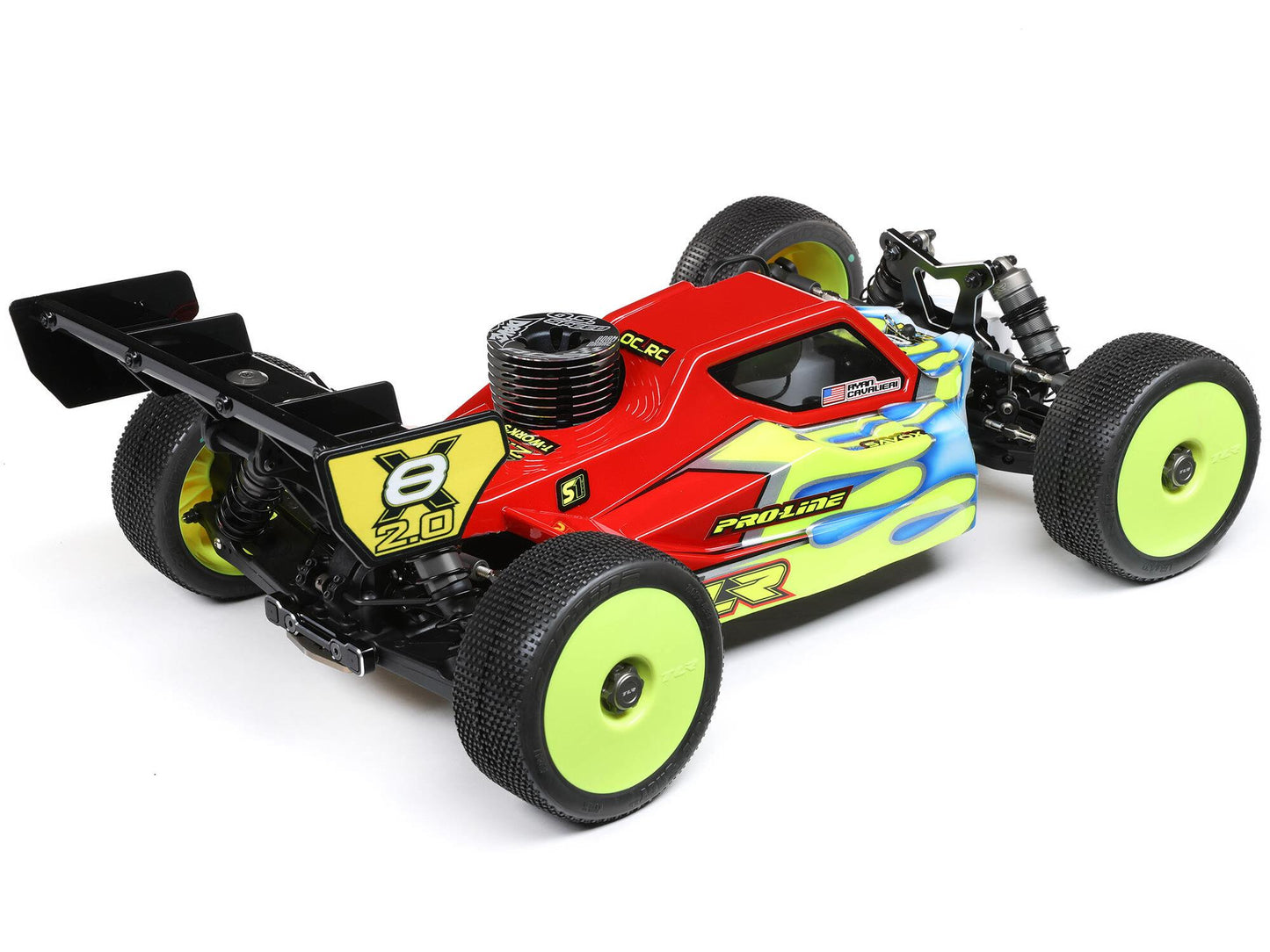 1/8 8IGHT-X/E 2.0 4WD Nitro/Electric Buggy Race Kit