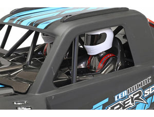 CEN RACING REEPER SC 1/10 4WD RTR BRUSHLESS TRUCK - MATTE BLACK WITH RED AND BLUE DECALS