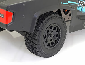 CEN RACING REEPER SC 1/10 4WD RTR BRUSHLESS TRUCK - MATTE BLACK WITH RED AND BLUE DECALS