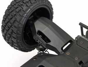 CEN RACING REEPER SC 1/10 4WD RTR BRUSHLESS TRUCK - MATTE BLACK WITH RED AND BLUE DECALS
