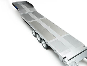 HUINA RC HAULAGE FLATBED TRAILER FOR CY1501S SILVER