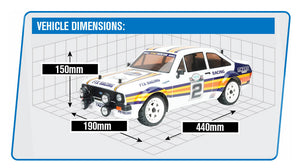 FTX MK2RS 1/10 BRUSHLESS 4WD RALLY CAR RTR - WHITE
