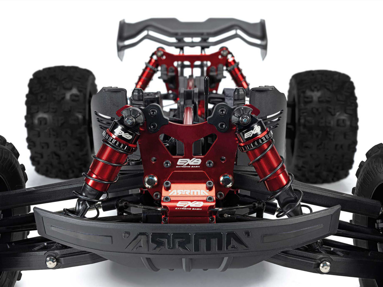 ARRMA KRATON 6S EXB 1/8 4X4 RTR Speed Monster Truck Black clip less body #C-ARA8708V6T1