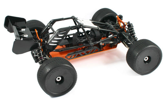 HOBAO HYPER CAGE TRUGGY ELECTRIC ROLLER CHASSIS - BLACK #HBCTEB