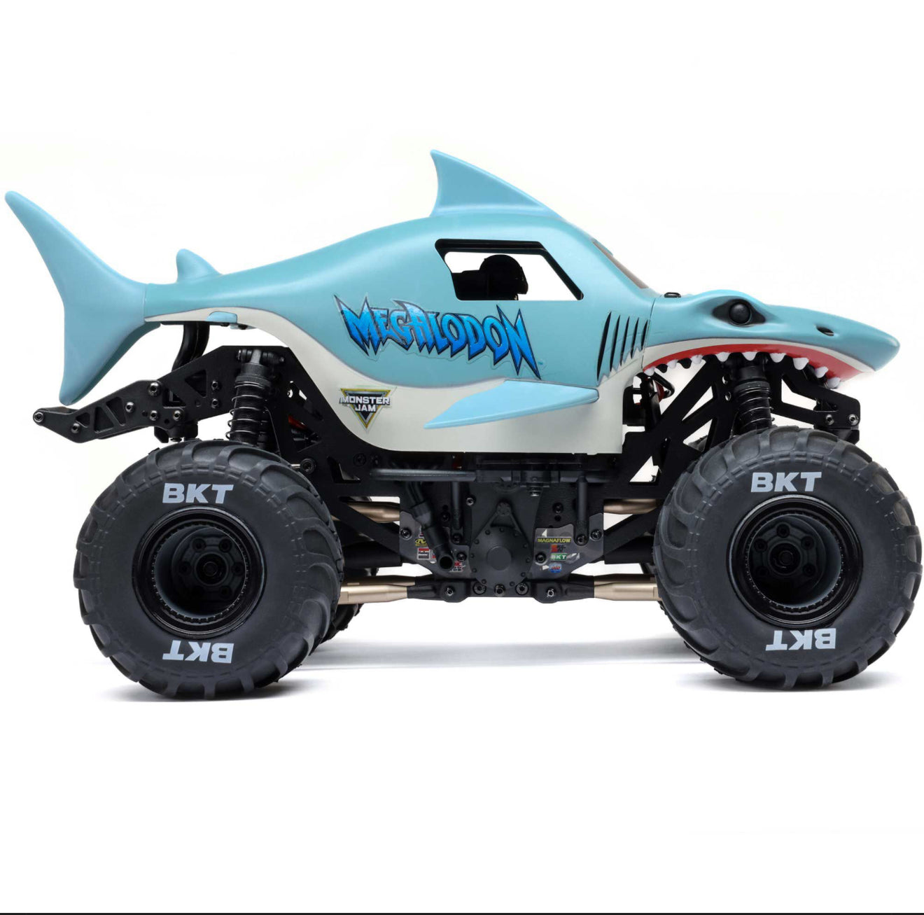 Losi 1/18 Mini LMT Megalodon 2S 4X4 RTR Brushed Monster Truck #C-LOS01026T3