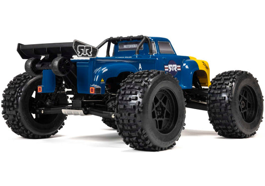 Arrma 1/8 NOTORIOUS 6S V6 4X4 BLX Stunt Truck RTR - Blue #C-ARA8611V6T2