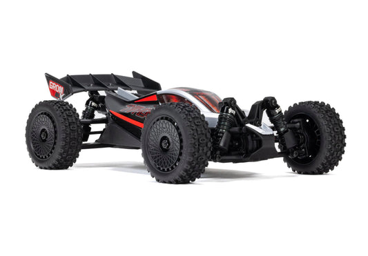 Arrma 1/14 TYPHON GROM 223S BLX 4X4 Buggy (No Batt/Charg) Silver #C-ARA2306T1