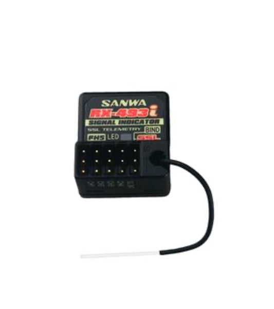 SANWA EXZES ZIII STICK RADIO SET WITH RX-493I #SA101A33171A