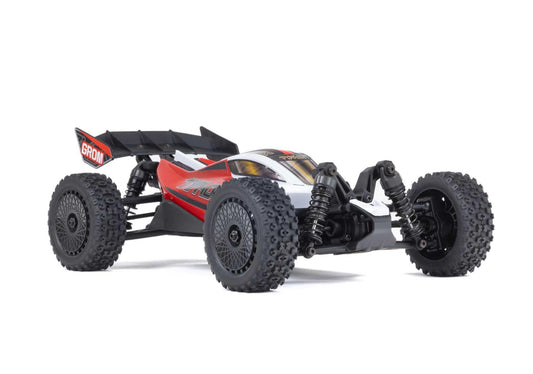 1/14 ARRMA Typhon GROM 4wd Smart RTR w/Lipo Batt/USB Chg Red/White